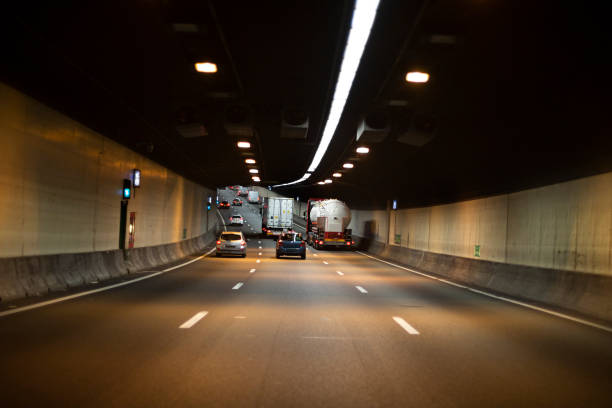 istock Dutch Highway (Rijksweg) A15, Rotterdam Maasvlakte 1341846015