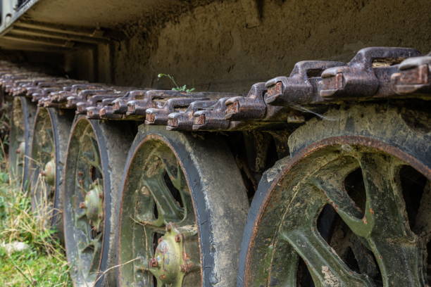 istock old rusty Soviet military tracked all-terrain vehicle 1341848398