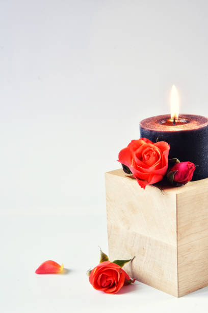 istock Autumn still life with on a light gray background. Aesthetics 1341852807