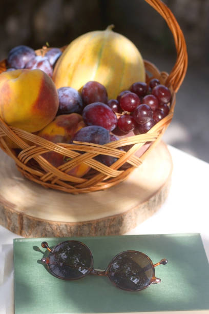 istock Picnic Basket, Book and Sunglasses 1341858777