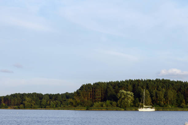 istock Yacht in a seascape in summer 1341871527