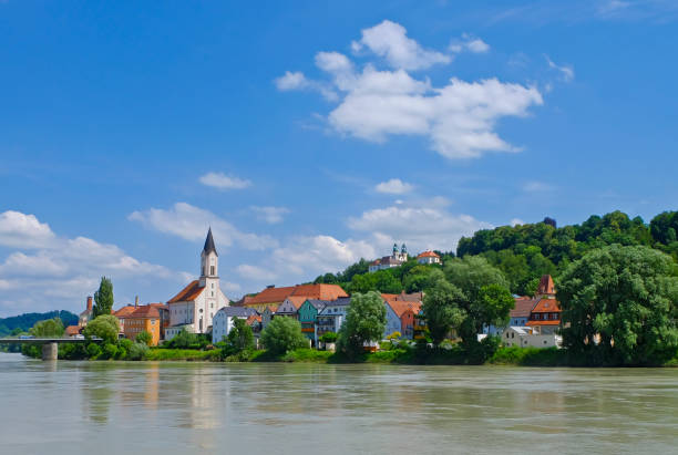 Passau - Bavaria stock photo