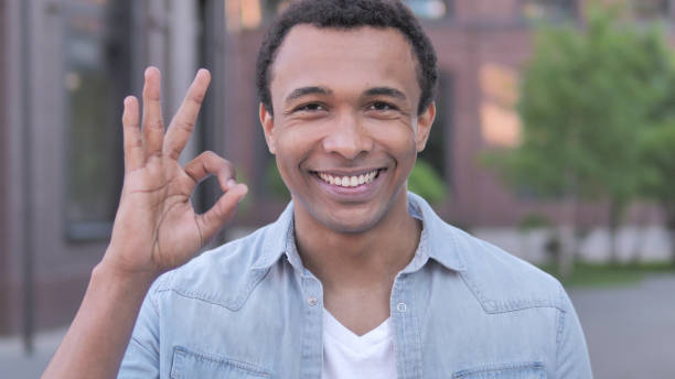 istock Okay by Satisfied African Man, Outdoor 1341878721