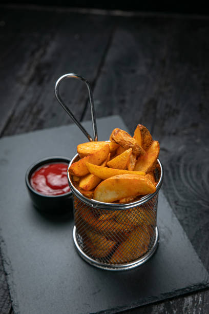 istock french fries with sauce 1341878789