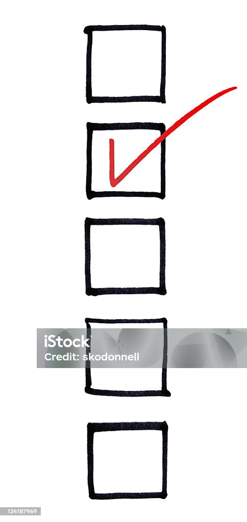 Lista di controllo - Foto stock royalty-free di Lista di controllo