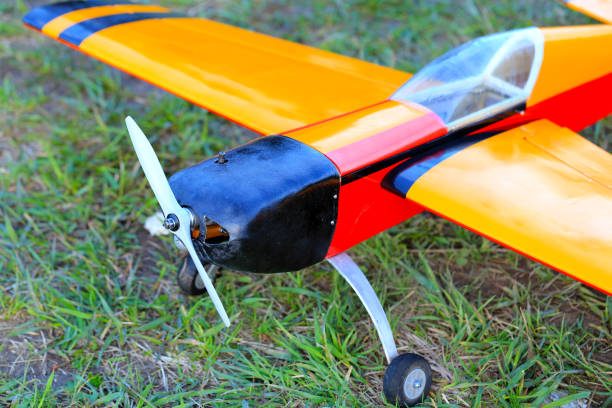 istock Radio-controlled aircraft. Aircraft modeling 1341881403