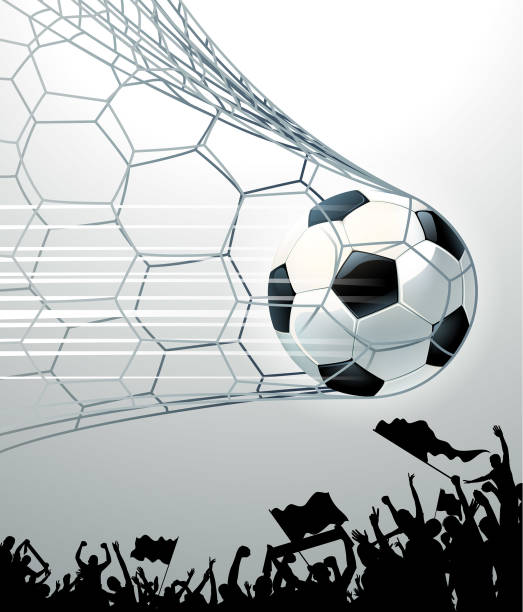 soccer competition drawing of vector soccer winning spectator sign. Created by illustrator CS6. This file of transparent. soccer competition stock illustrations