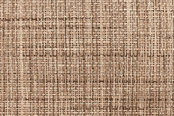 sackleinen-textur-hintergrund. altes leinen-canvas-muster - burlap textile backgrounds textured stock-grafiken, -clipart, -cartoons und -symbole