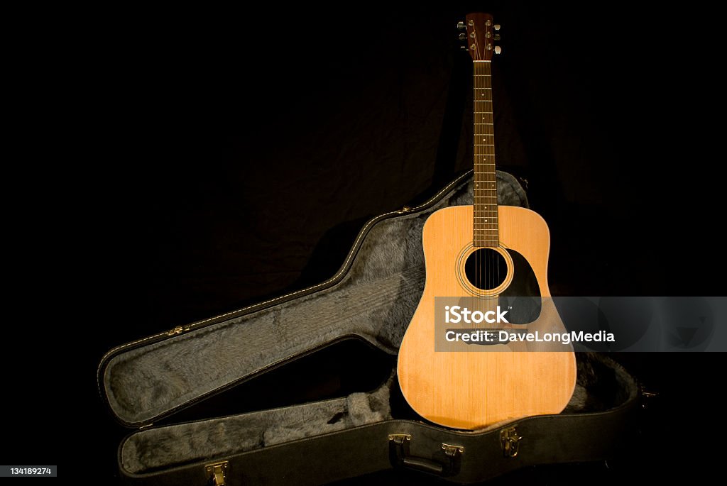 Hommage au Man in Black - Photo de Guitare acoustique libre de droits