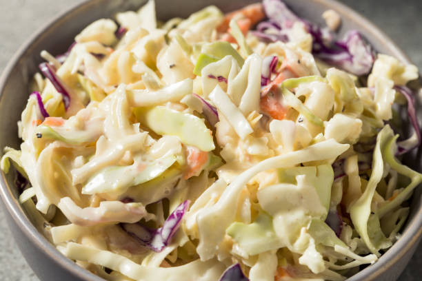 istock Homemade Creamy Cabbage Coleslaw 1341894639