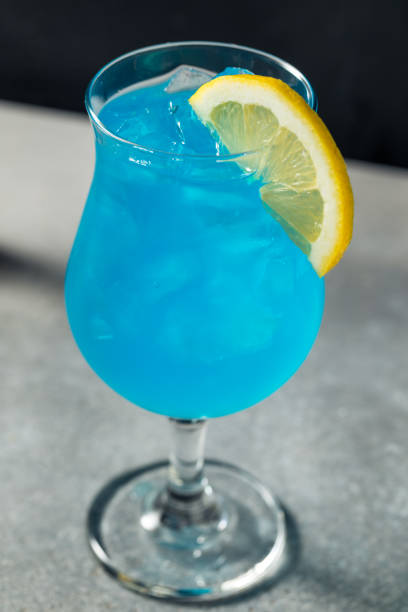 istock Refreshing Boozy Blue Hawaii Cocktail 1341895867