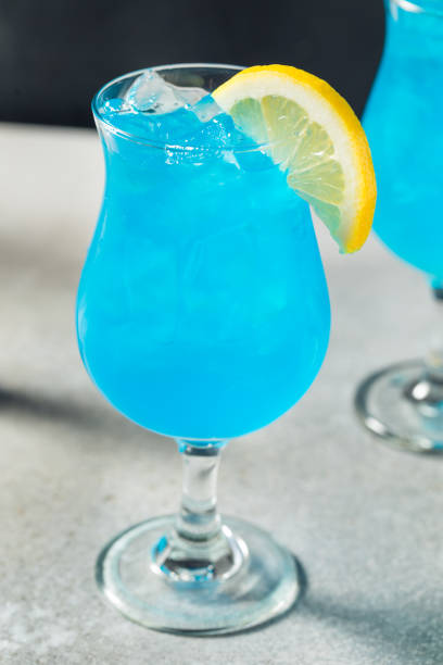 istock Refreshing Boozy Blue Hawaii Cocktail 1341895882