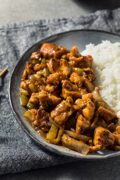 istock Homemade Asian Black Pepper Chicken 1341895956