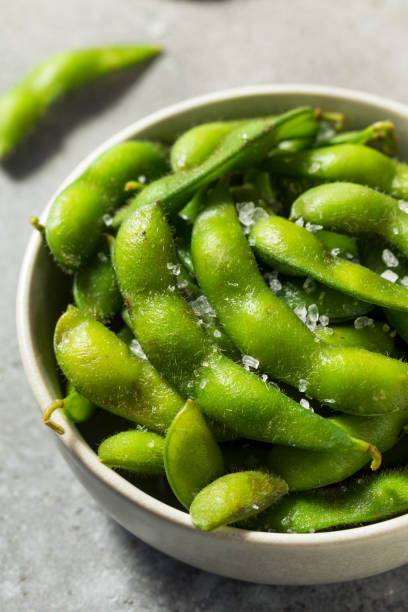 istock Organic Green Edamame Beans 1341895964