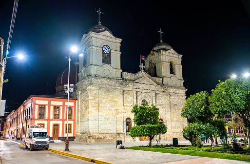 Catedral de la Santísima Trinidad en Huancayo, Perú photo