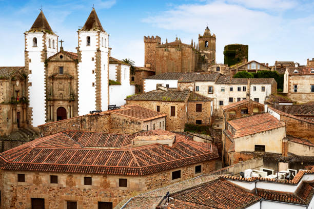 istock Caceres San Francisco Javier church in Spain 1341901070