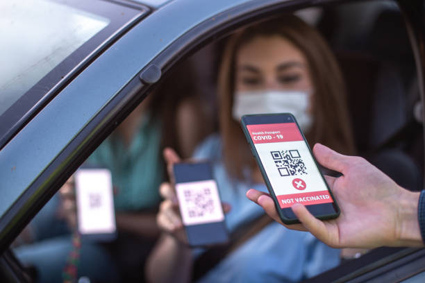 istock QR codes for vaccine passports 1341901135