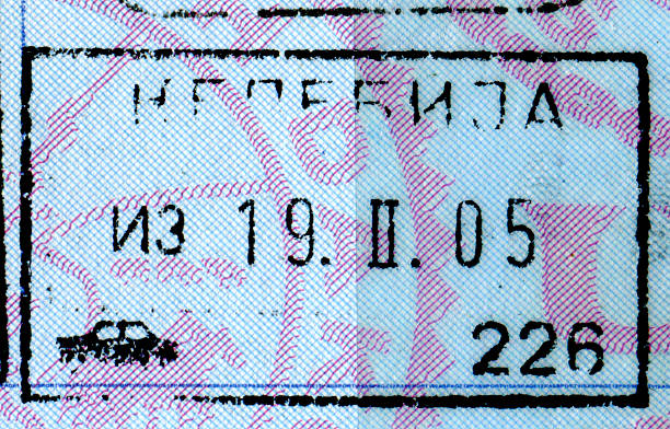 istock European passport stamp (part of series) 134190159