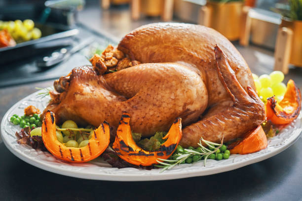 istock Stuffed Turkey for Thanksgiving Holidays 1341905573