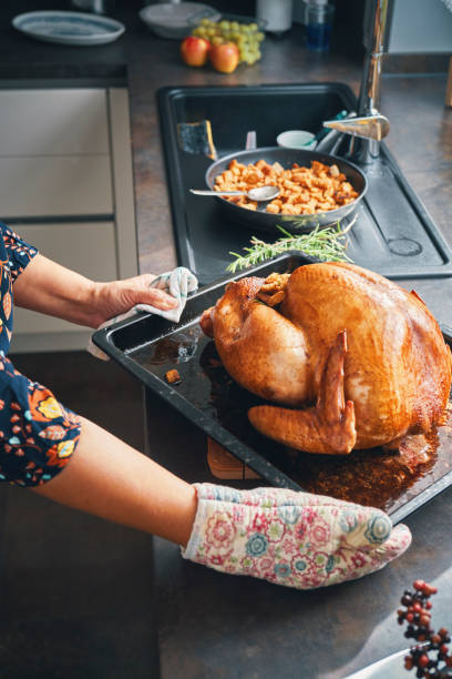 istock Stuffed Turkey for Thanksgiving Holidays 1341905574