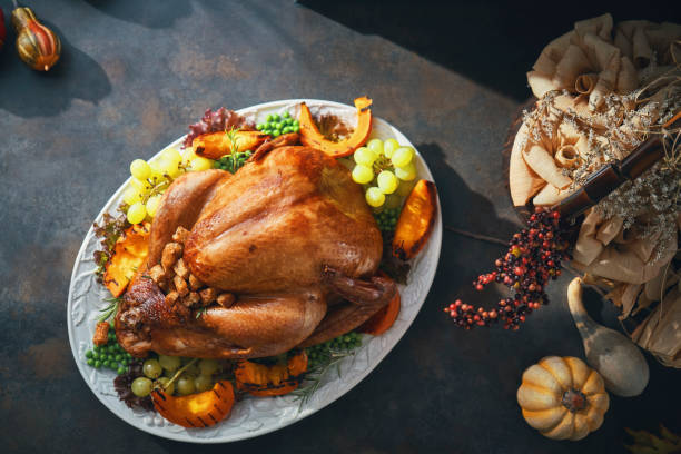 istock Stuffed Turkey for Thanksgiving Holidays 1341905588