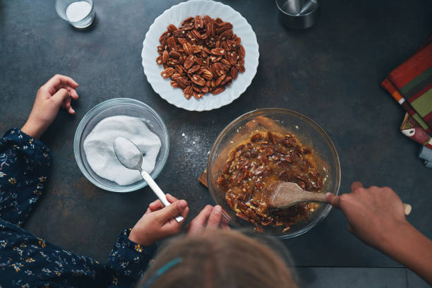 istock Preparing Pecan Pie for the Holidays 1341905804