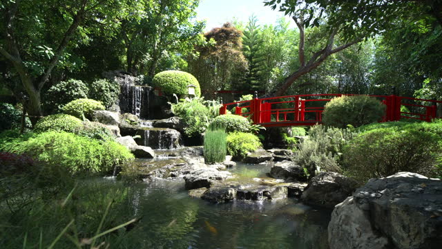 Zen Garden at Japanese garden