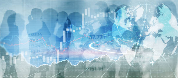 istock Financial chart for your business. Mixed Media Forex 1341918315