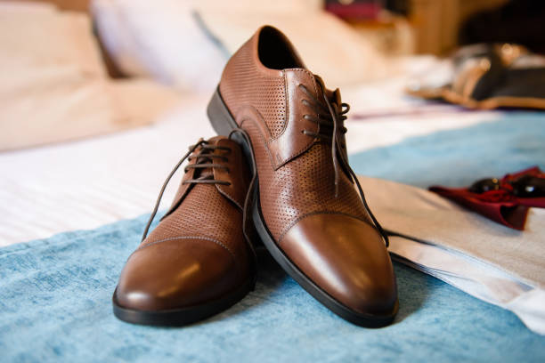 Dressing a gentleman for a reception.