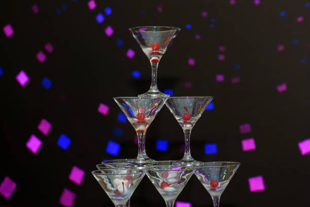 istock Glasses of bubbling champagne. 1341924939