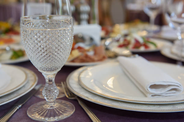 istock A table with food dishes in the restaurant. 1341927148