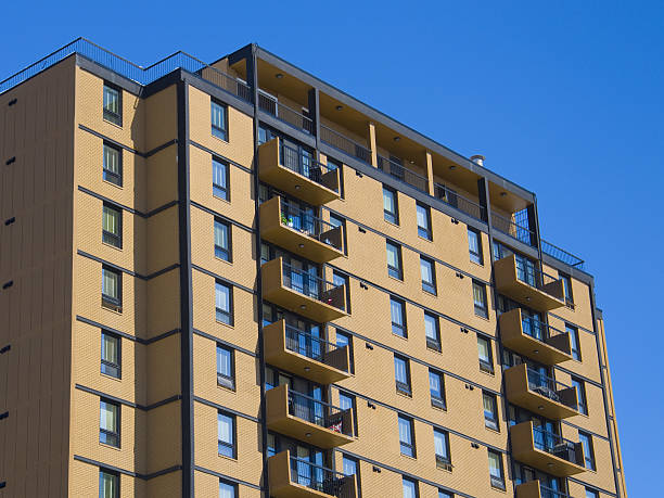istock Block of flats - Apartment Building 134193963