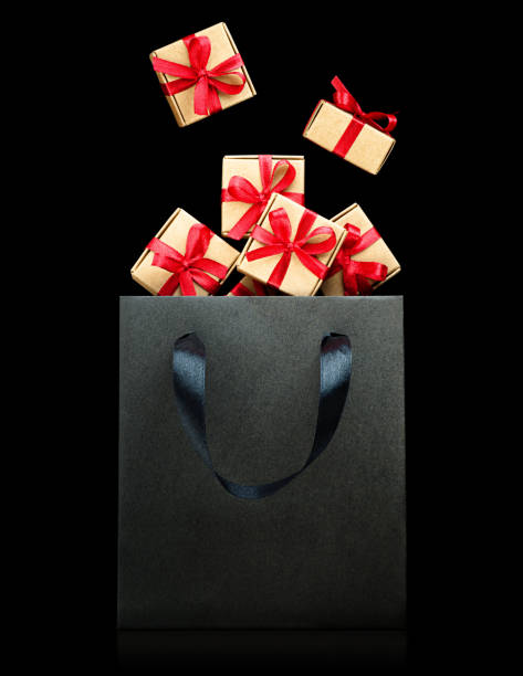 istock gifts in a gift bag 1341939994