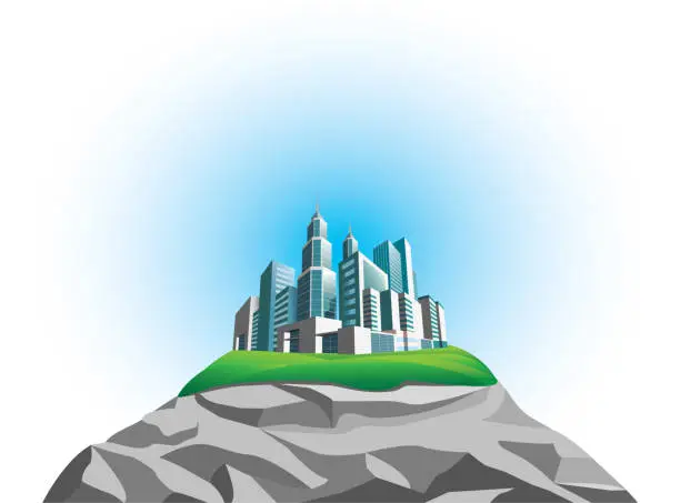 Vector illustration of City