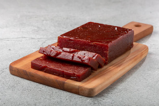 istock Guava paste, typical sweet made from guava also known as Goiabada. 1341957413