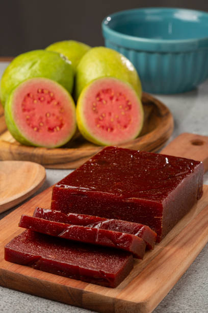istock Guava paste, typical sweet made from guava also known as Goiabada. 1341957414