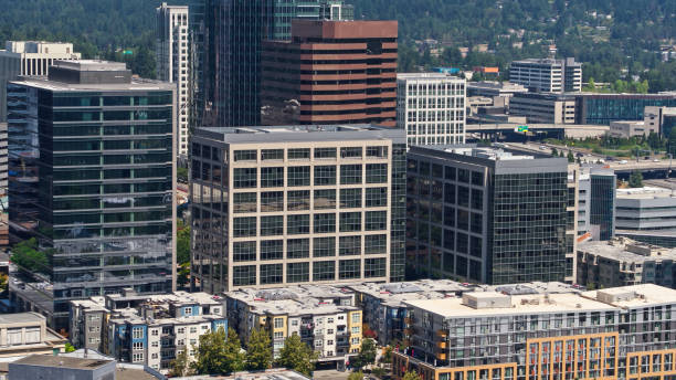 istock Office Buildings in Bellevue, WA 1341966290