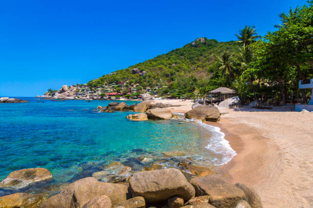 istock Ao Tanote Beach at Koh Tao island 1341968083