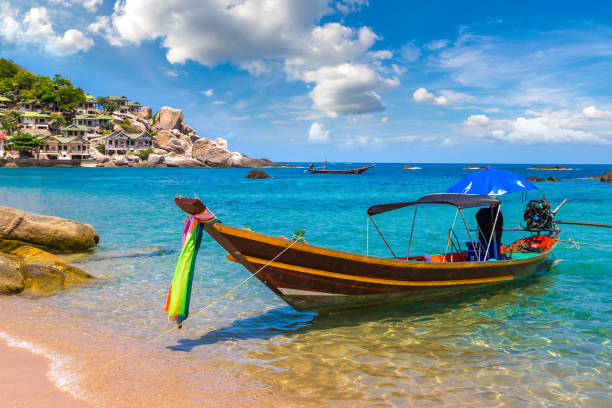 istock Ao Tanote Beach at Koh Tao island 1341968095