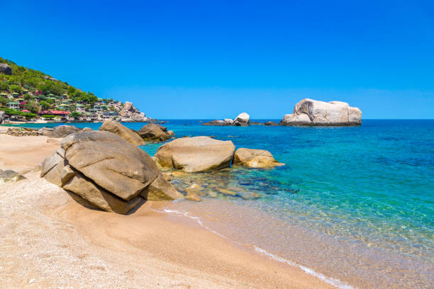 istock Ao Tanote Beach at Koh Tao island 1341968103