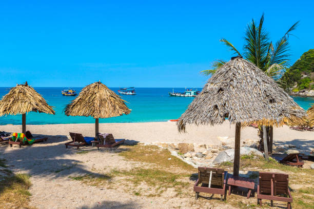 istock Aow luek beach at Koh Tao island 1341968137