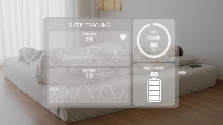 Smart IOT mattress bed smart sensor health track in medical technology