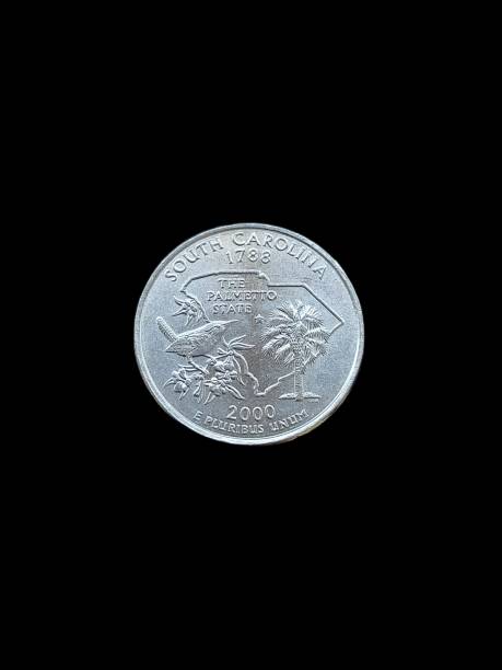 istock The quarter dollar from South carolina 1341969731