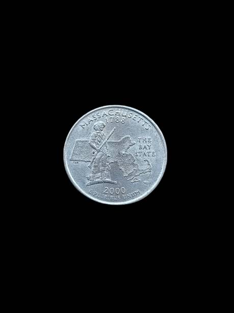 istock Coin 25 US cents. States and territories. 1341969739