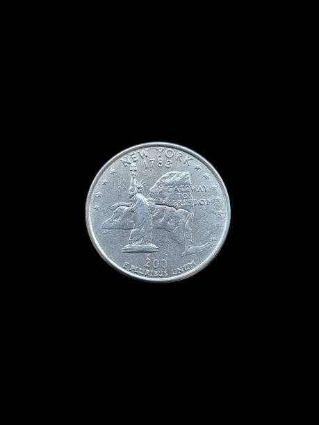 istock A quarter of New York on US dollar bills. 1341969871