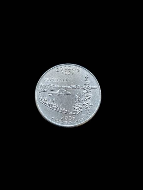 istock Coin 25 US cents. States and territories. 1341969906