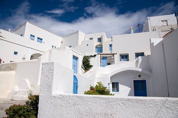 istock Typical Greek neighborhood 134198102