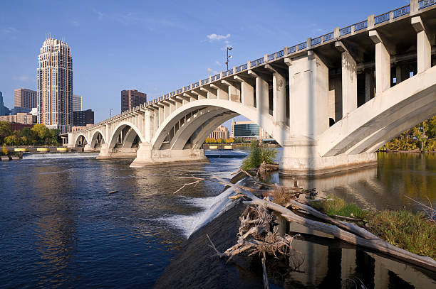 istock Third Avenue Bridge in Minneapolis 134198141