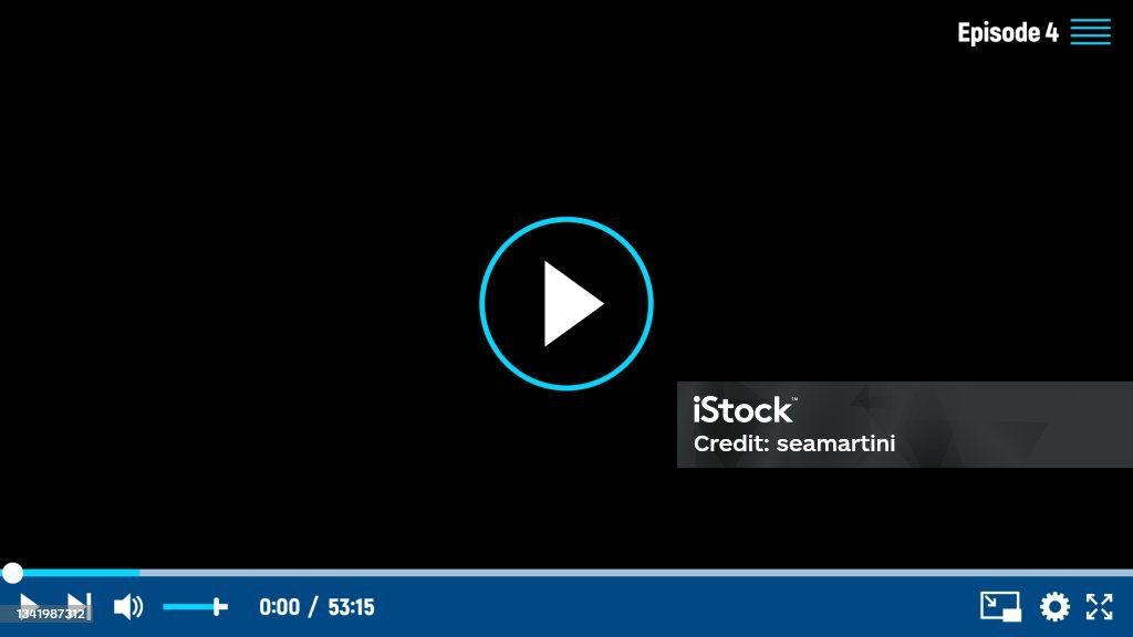 Video Player Images Video Player Interface Vector Template Ui Design Stock Illustration ...