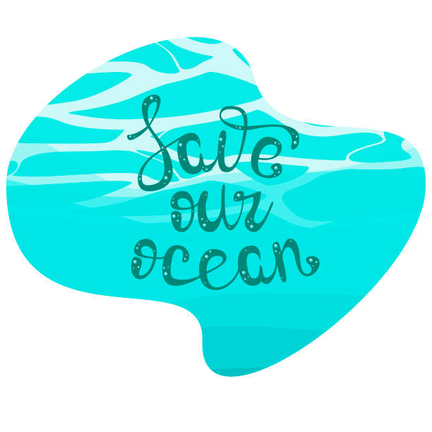 ilustrações de stock, clip art, desenhos animados e ícones de save our ocean. - save oceans